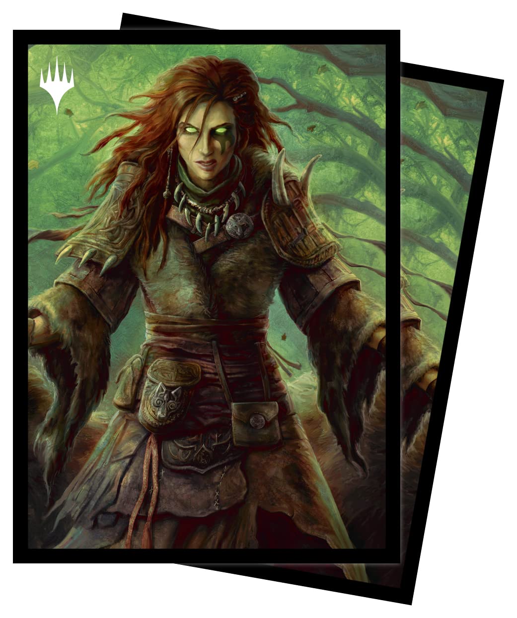 MTG: Battle for Baldurs Gate - Commander Legends Sleeves 100ct B Faldorn, Dread Wolf Herald, Faldorn