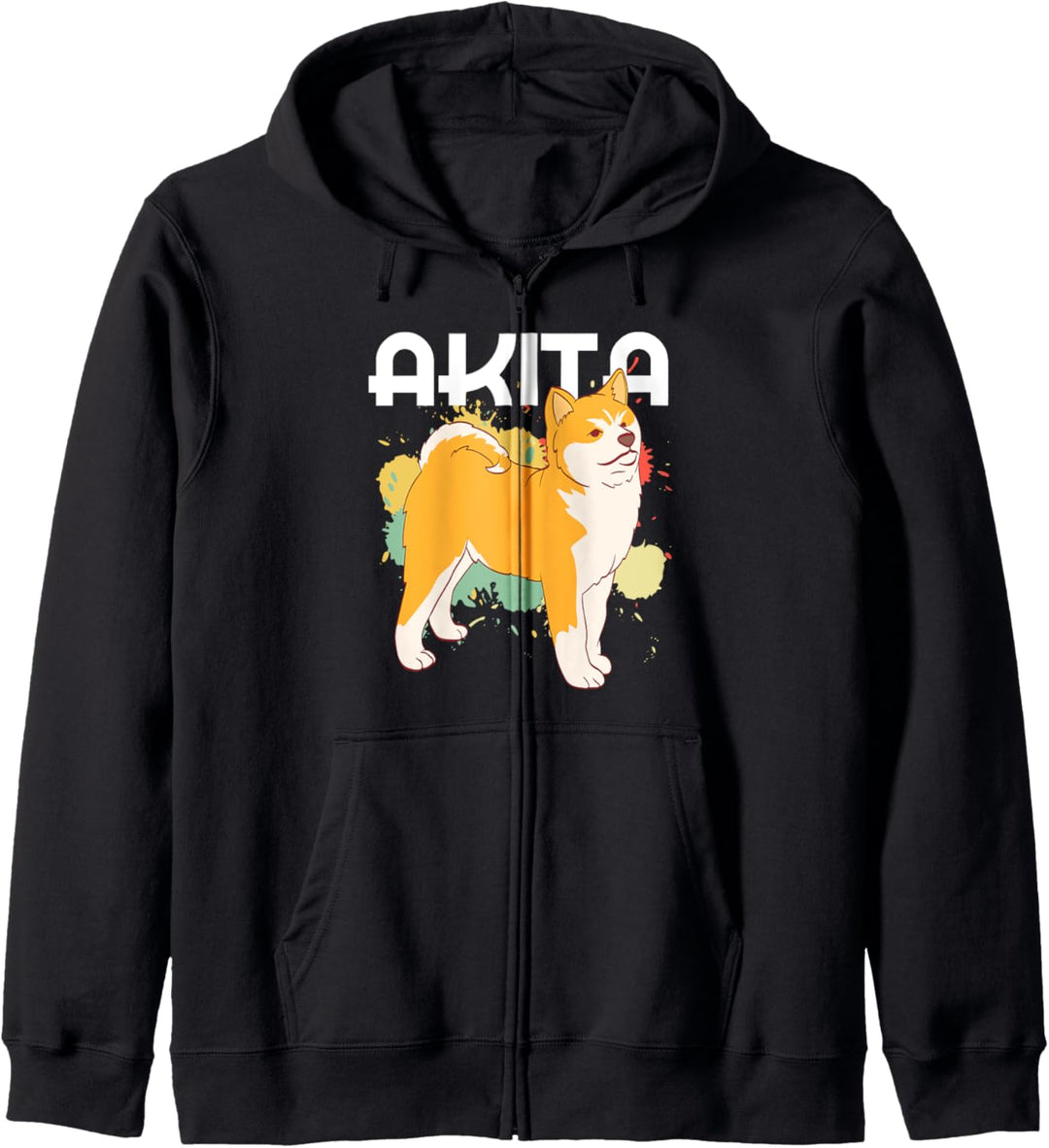Akita Inu Hundebesitzer Hundepapa Hundemama Hundefreunde Kapuzenjacke