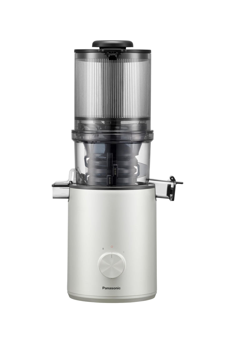 Panasonic MJ-L800HXE Entsafter, 1,5 l Fassungsvermögen, 120 mm Öffnung, 55 U/min, siebloses Filtersy