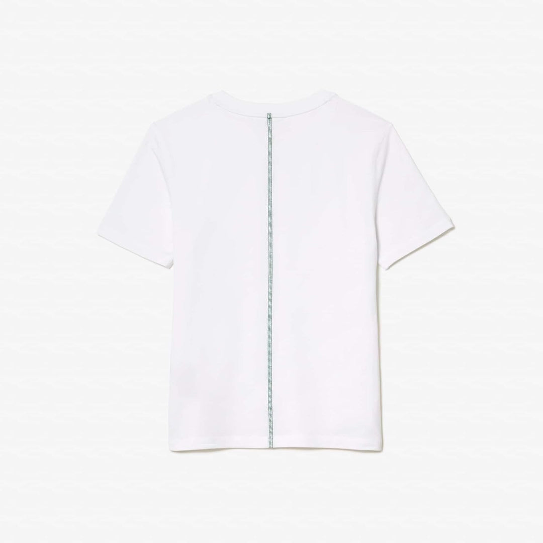 Lacoste Damen T-Shirt 32 Weiss, 32 Wei&#xDF;