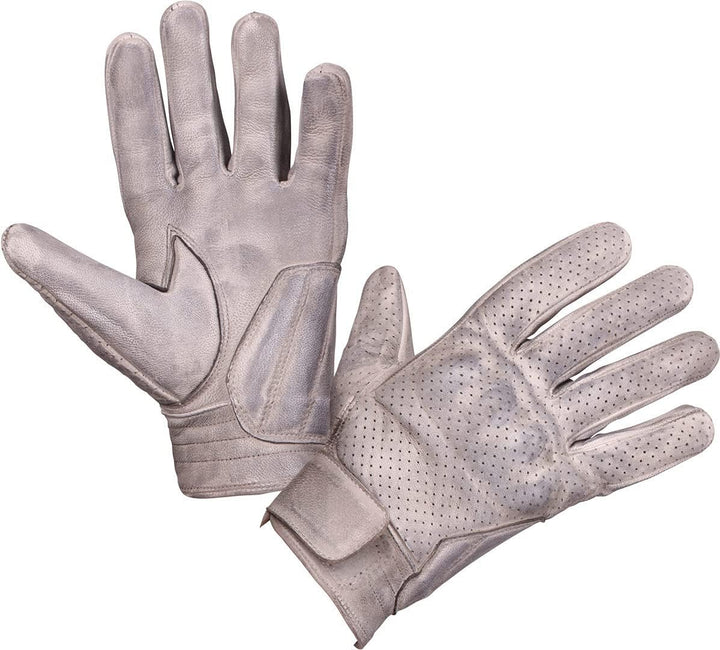 Modeka Hot Classic perforierte Motorrad Handschuhe 6 Braun, 6 Braun