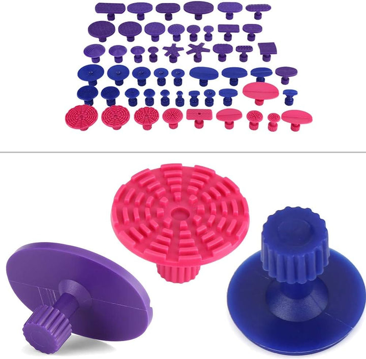 Puller Tabs, 52Pcs Auto Auto Body Dents Entfernung Pulling Tabs Paintless Dent Repair Tools Werkzeug