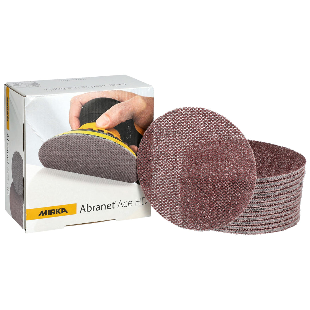 Mirka ABRANET ACE HD AH24102540 Schleifscheiben 150 mm P40, 25 Stück