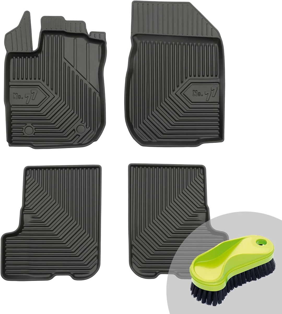 FROGUM No.77 Gummimatten Ganzjahresset von Auto Fussmatten Autofussmatten für Dacia Sandero II 2012-