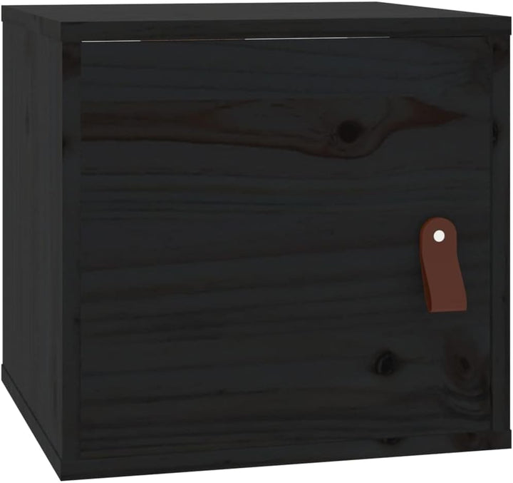 WIFESE 31,5x30x30 cm Wandschrank TV Schrank mit 2 Fächern Hängeschrank Bücherregal Schweberegal Lage