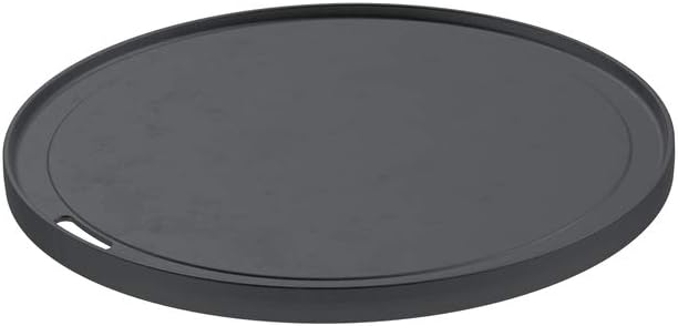 RÖSLE VARIO Wok, Hochwertiger Wok aus emailliertem Gusseisen zum scharfen Anbraten & VARIO Grillplat