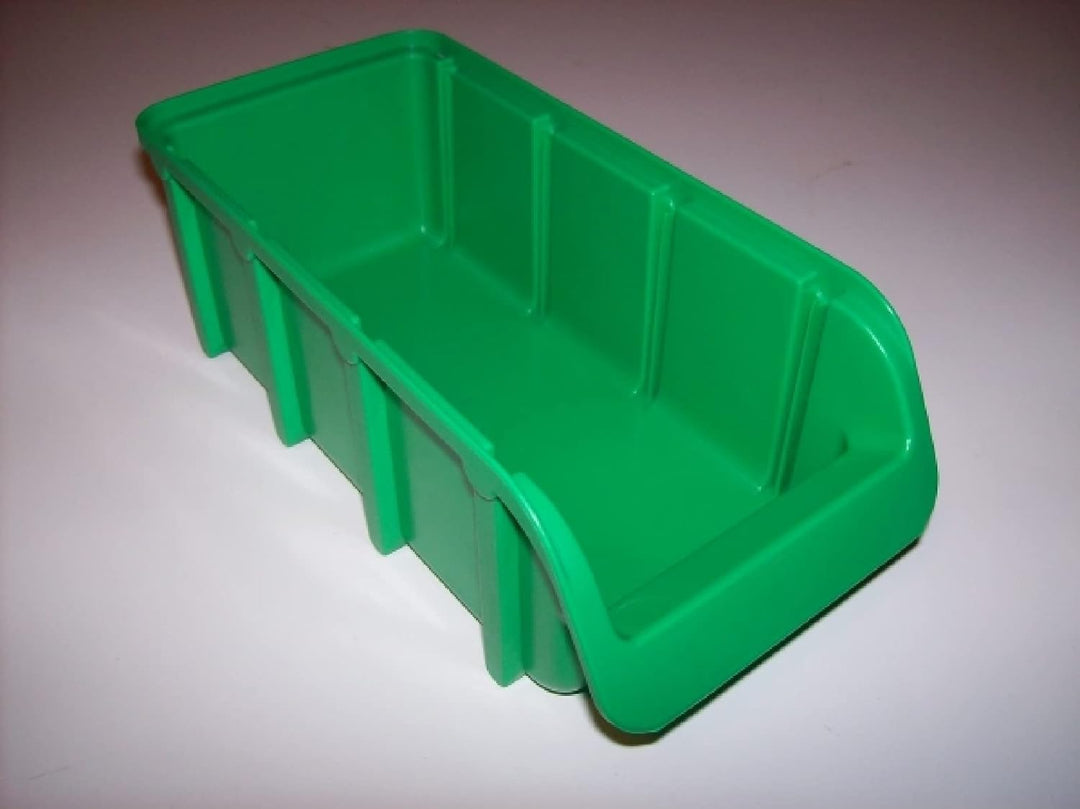 18 Profi-Sichtboxen PP Grösse 2/L in Farbe Grün 215/185 x 100 x 75 mm