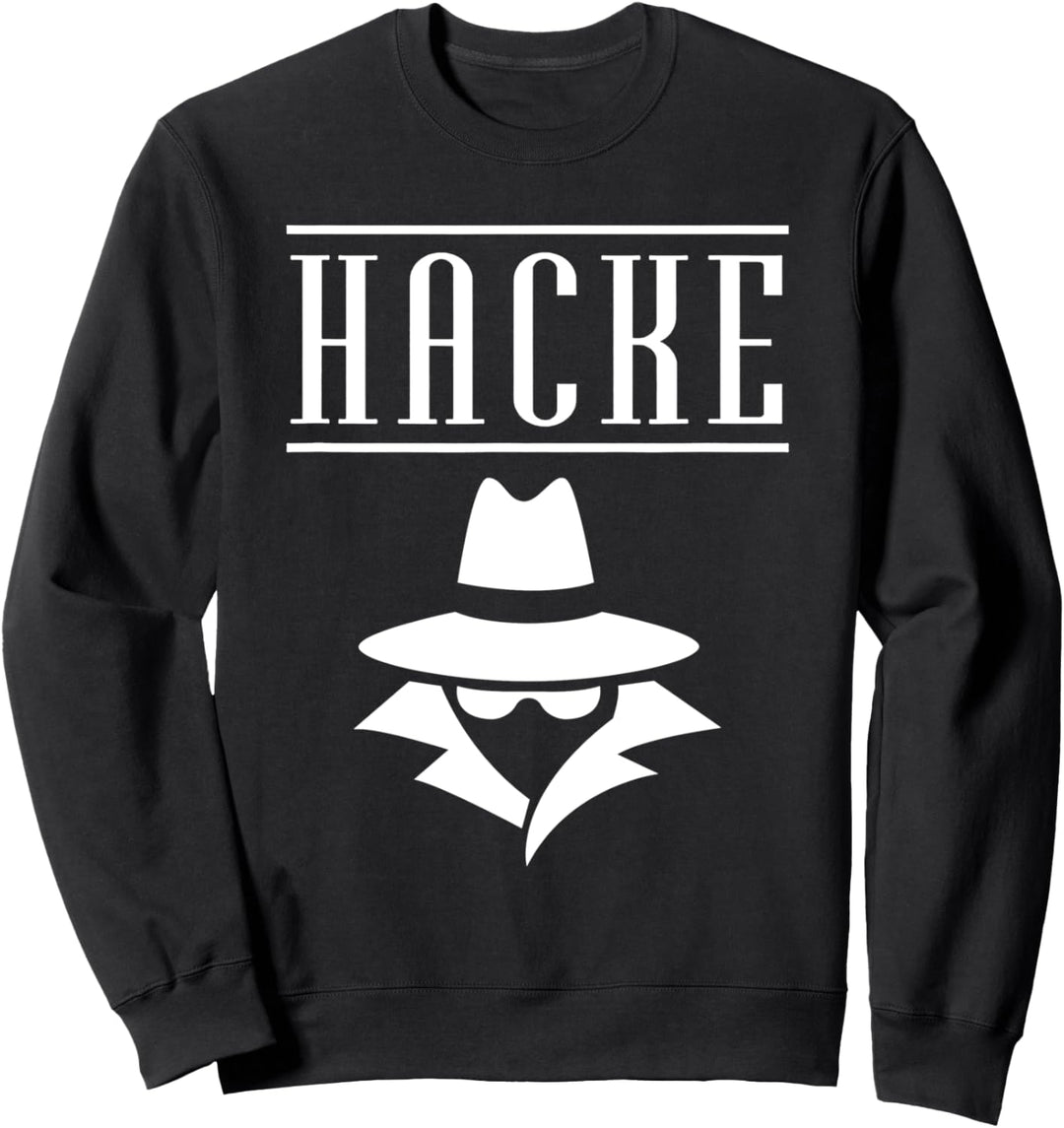 Hacke Dicht Besoffen Bier Alk Tekk Musik Undercover Motiv Sweatshirt