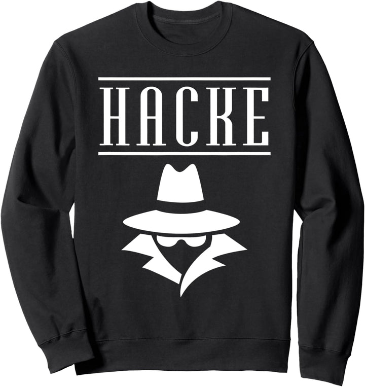 Hacke Dicht Besoffen Bier Alk Tekk Musik Undercover Motiv Sweatshirt