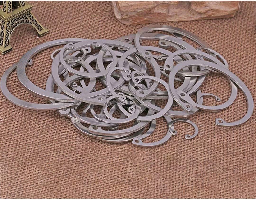 Sicherungsringe E-Clips Sicherungs Sprengring, Edelstahl Intern Sicherungsring Sprengringe, 13mm,100