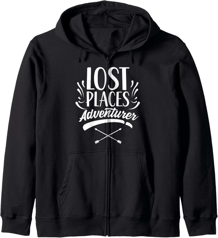 Lost Places Abenteurer Explorer Verlassen Erkunden Orte Kapuzenjacke