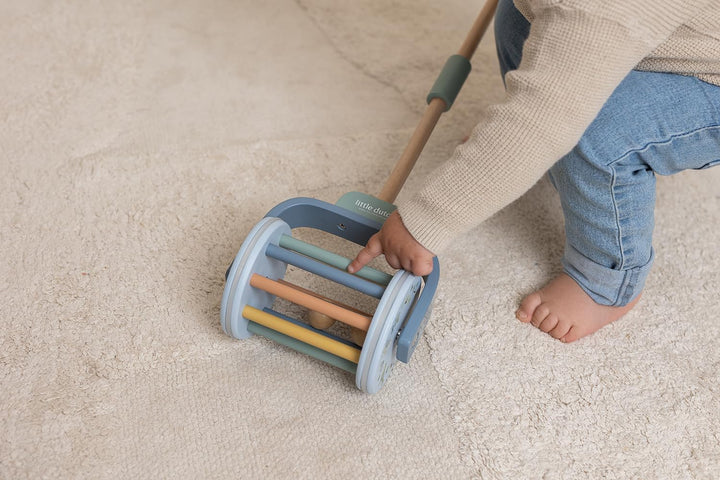 Little Dutch 7243 FSC Holz Schieberassel - Forest Friends blau