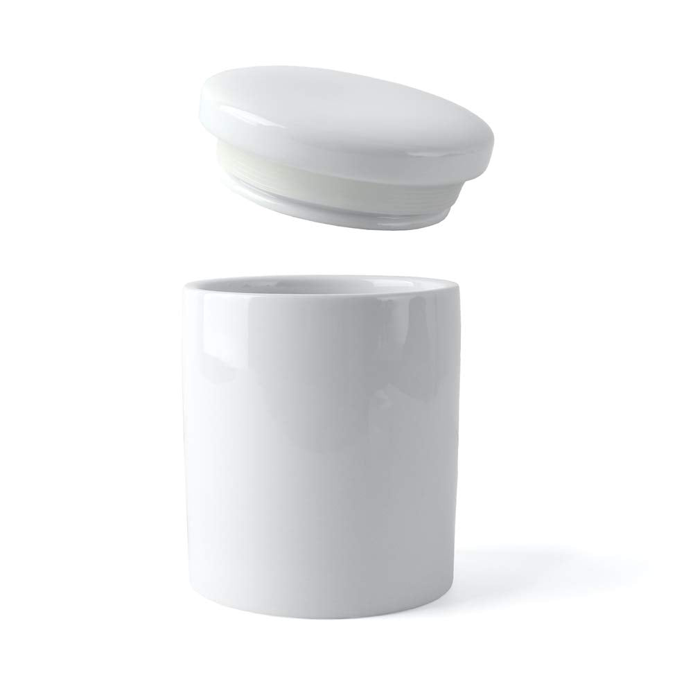 Holst Porzellan VD 003 Vorratsdose Zylinder 16 cm, weiss, 12.5 x 12.5 x 16 cm 12.5 x 12.5 x 16 cm Zy