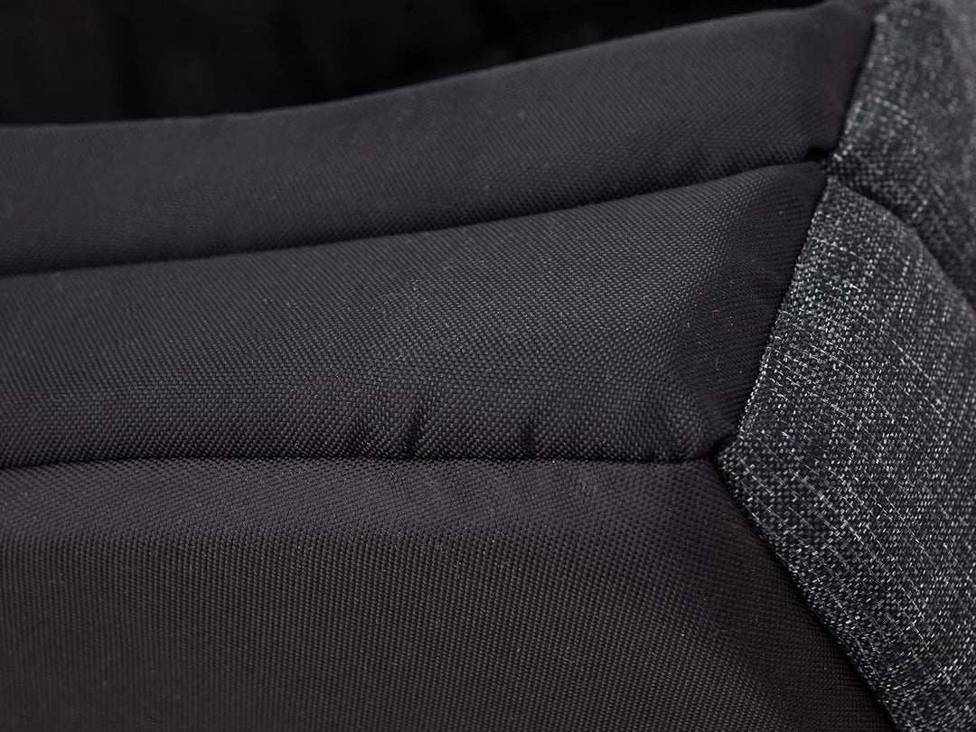 Hundehütte Hundehöhle Hundebett Hundehaus Katzenhöhle Schlafplatz XL - 60x49 cm Schwarz