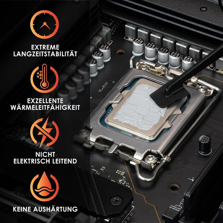 Thermal Grizzly Duronaut Pro - 30g Wärmeleitpaste - überragende Langzeitstabilität und Wärmeleitfähi