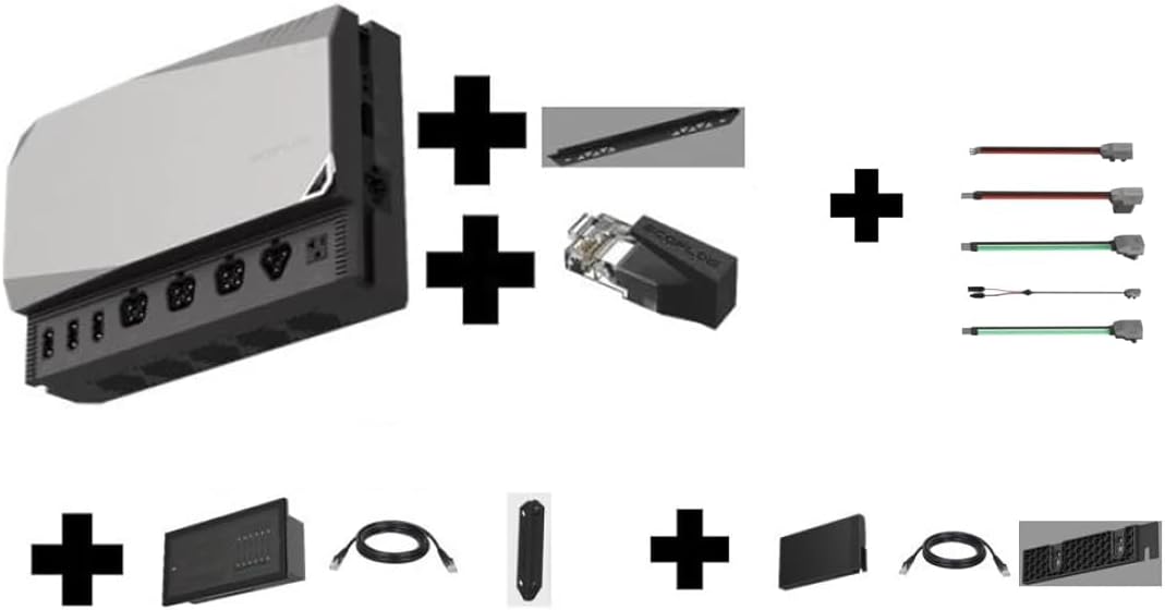 Ecoflow Independence Kit Prepared Kit + Monitor (Power Kits Combo 3) EU: 5001801008 ;EU: ZMM100-Comb