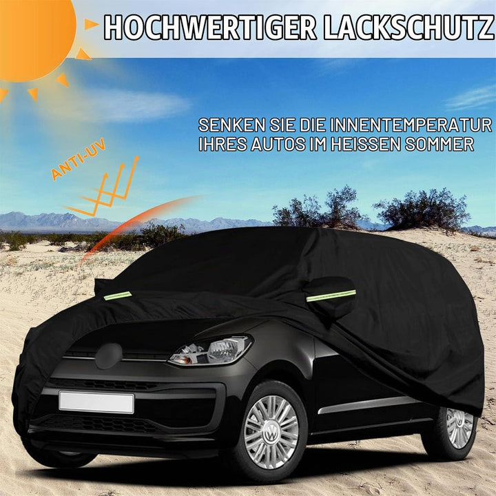 Autoabdeckung Wasserdicht Kompatibel mit VW UP 2011-2024, Atmungsaktiv Vollgarage Autoplane für Rege