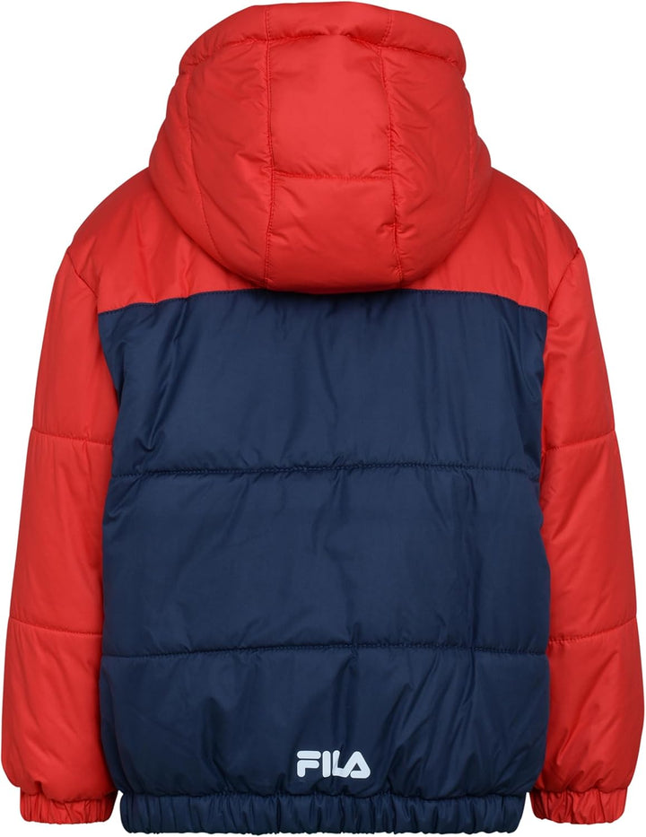 FILA Unisex Kinder Berkenthin Padded jacket 86-92 True Red, 86-92 True Red