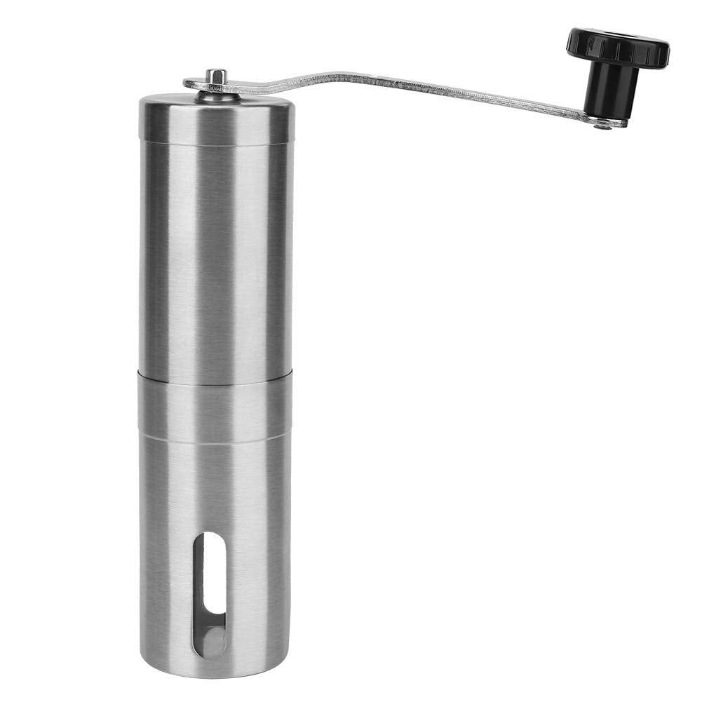Handheld Edelstahl KaffeemüHle，Kaffeemühle Manuell，Rostfrei Und Langlebig, Leicht Zu Reinigen, leich
