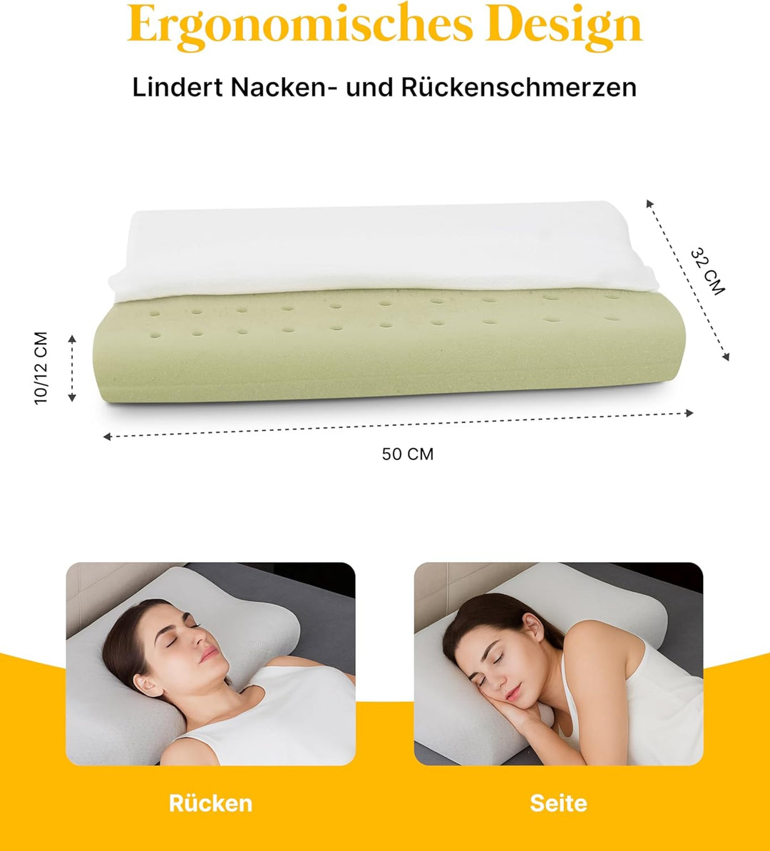 Medicline Nackenstützkissen Medic 400 Viscoschaum