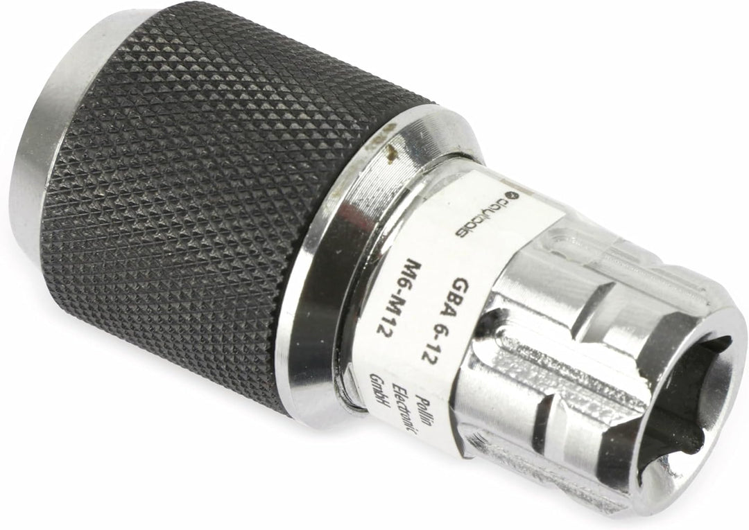 DAYTOOLS Gewindebohrer-Adapter GBA 6-12, 9,5 mm (3/8“), 6-tlg. | Satz mit Stufenlosen Schnellspann S