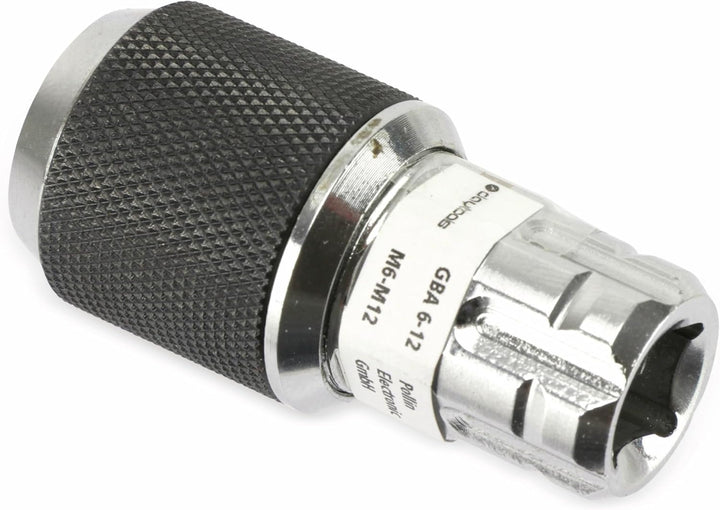 DAYTOOLS Gewindebohrer-Adapter GBA 6-12, 9,5 mm (3/8“), 6-tlg. | Satz mit Stufenlosen Schnellspann S