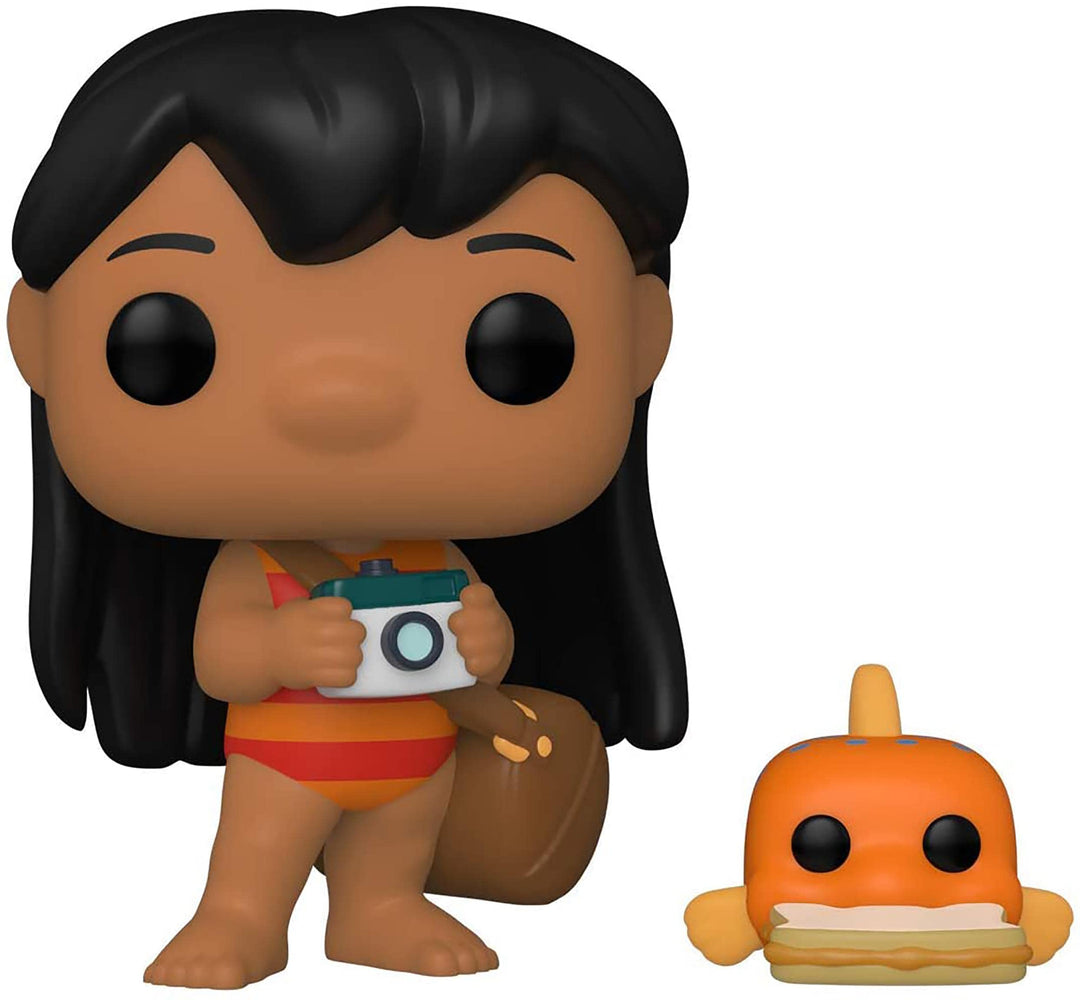 Funko POP! and Buddy: Lilo with Pudge - Lilo and Stitch - Vinyl-Sammelfigur - Geschenkidee - Offizie