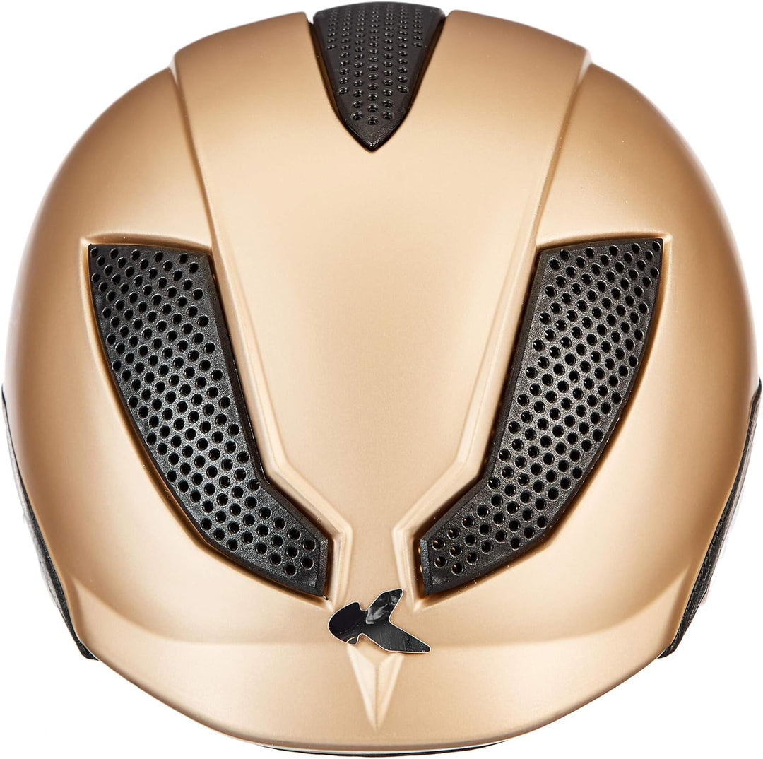 KED Pina Kinder Fahrrad Helm matt goldfarben 2023 S (50-53cm), S (50-53cm)