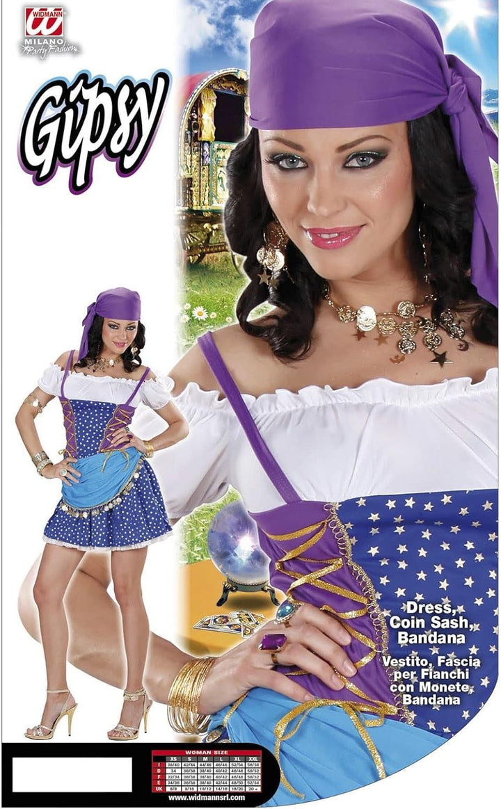 WIDMANN 76731 - Gipsy Kostüm Zingara, Grösse S