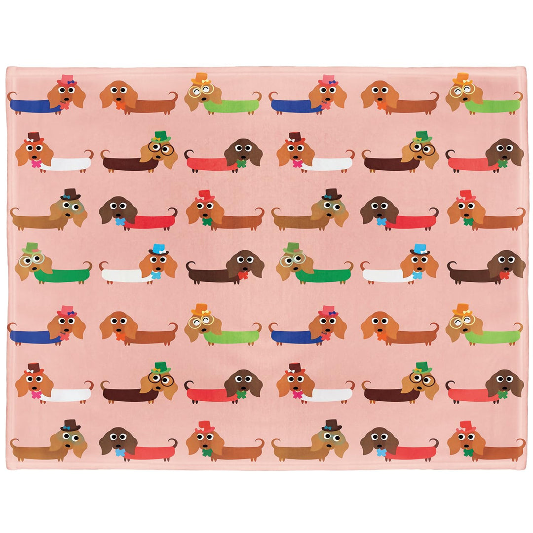 YISUMEI Decke Herrliche Dackel Kuscheldecken Weich Flanell Fleecedecke Bettüberwurf(150x200cm) 150 x