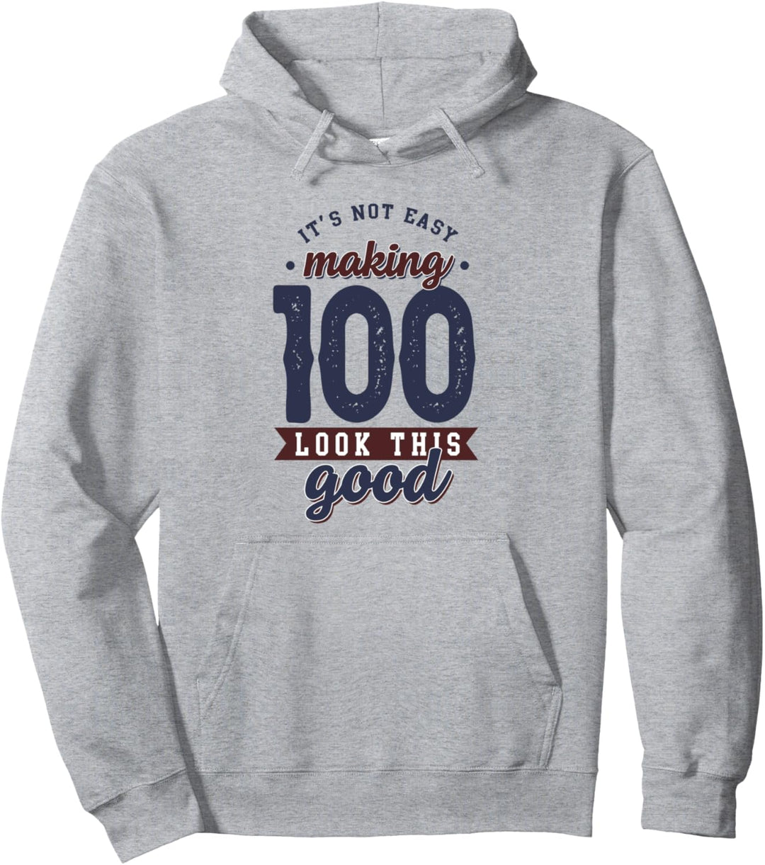 100. Geburtstagsgeschenk Vintage Alter von 100 Jahren Pullover Hoodie