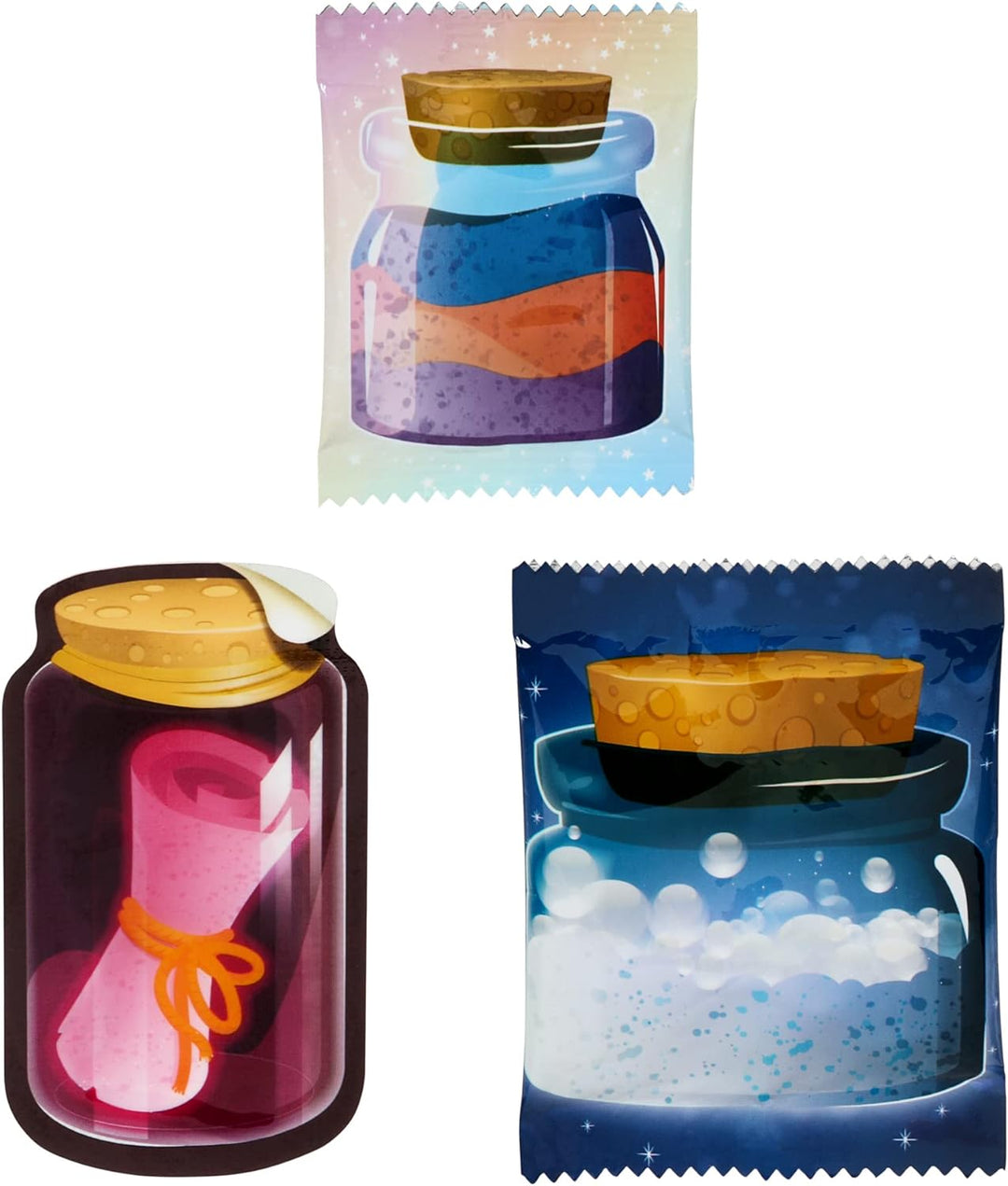 Magic Mixies Color Surprise Zauberkessel mit Plüschfigur, 6 verschiedenen Farbwechsel-Überraschungen