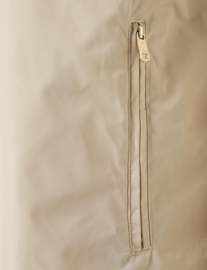 Tommy Hilfiger Damen Windbreaker, Beige (Light Sandalwood)