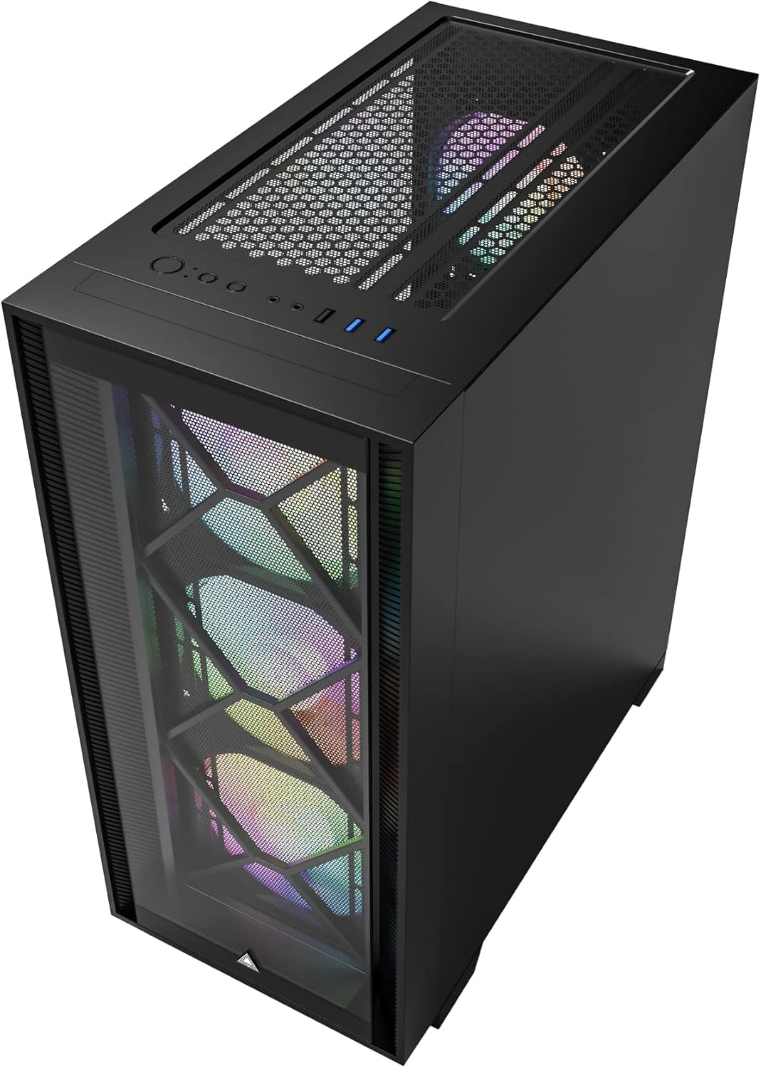 Montech AIR 1000 Premium, Midi-Tower, Tempered Glass, schwarz AIR 1000 PREMIUM Schwarz Black, AIR 10