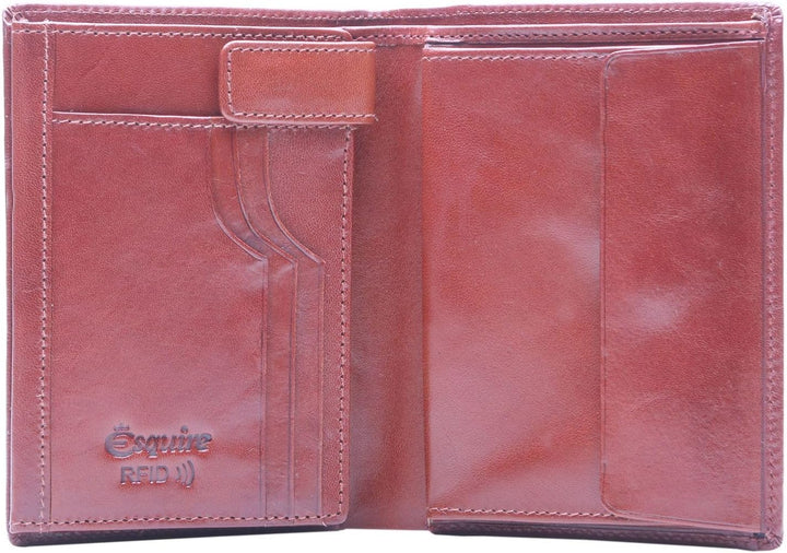 Esquire Toscana Geldbörse RFID Leder 10 cm