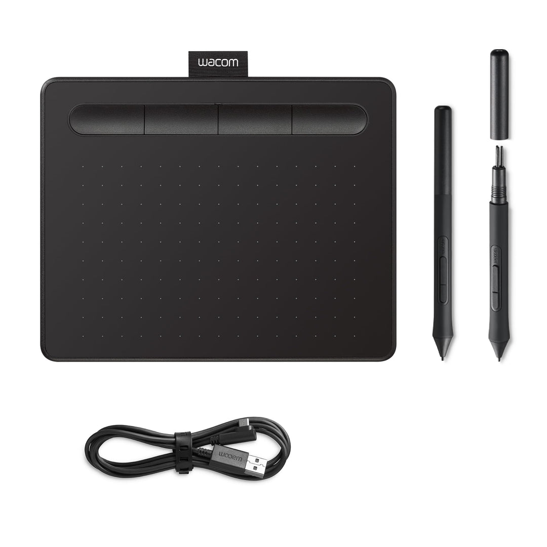 Wacom Intuos S Black (CTL-4100K-S) s Ohne Bluetooth Einzigartig, s Ohne Bluetooth Einzigartig