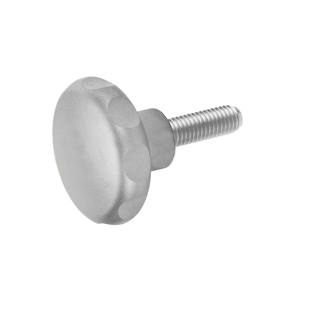 Ganter Normelemente | Sterngriff | Edelstahl | GN 5335-40-M8-16 | matt gestrahlt | Griffdurchmesser