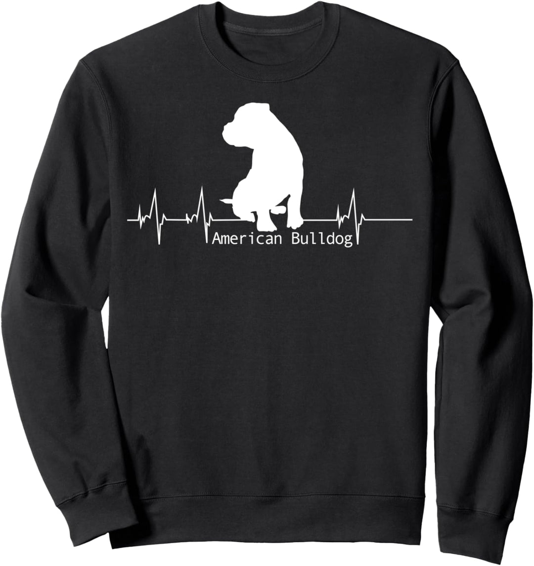 American Bulldog Herzschlag - American Bulldog Sweatshirt