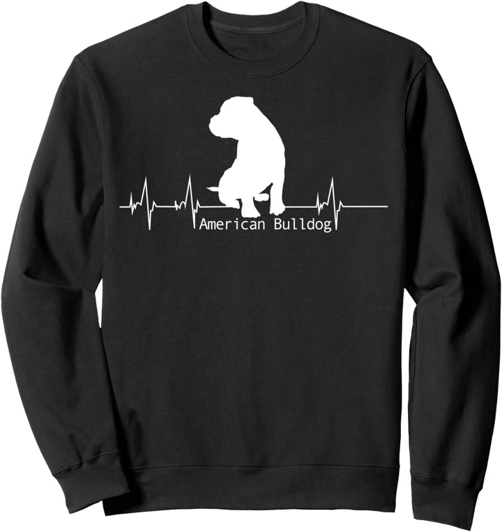 American Bulldog Herzschlag - American Bulldog Sweatshirt