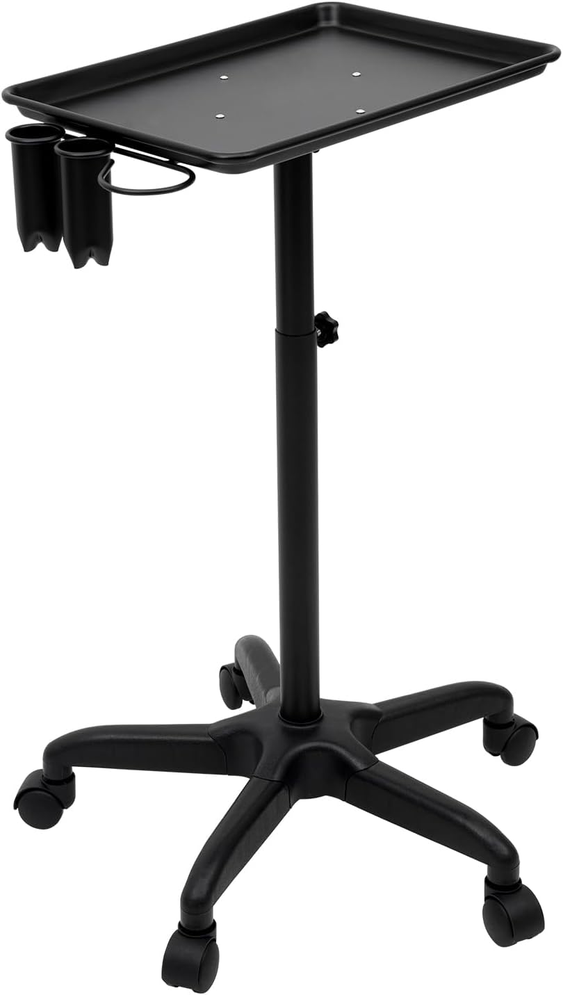 LENJKYYO Friseurwagen Arbeitswagen Kosmetikwagen Bedienwagen Salonhilfe Friseurwagen Salonwagen Gerä