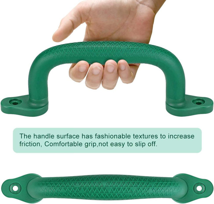 Dolibest Klettergriffe, 18cm Klettergerüst Haltegriffe Kinder rutschfeste Solide Handgriffe für Spie