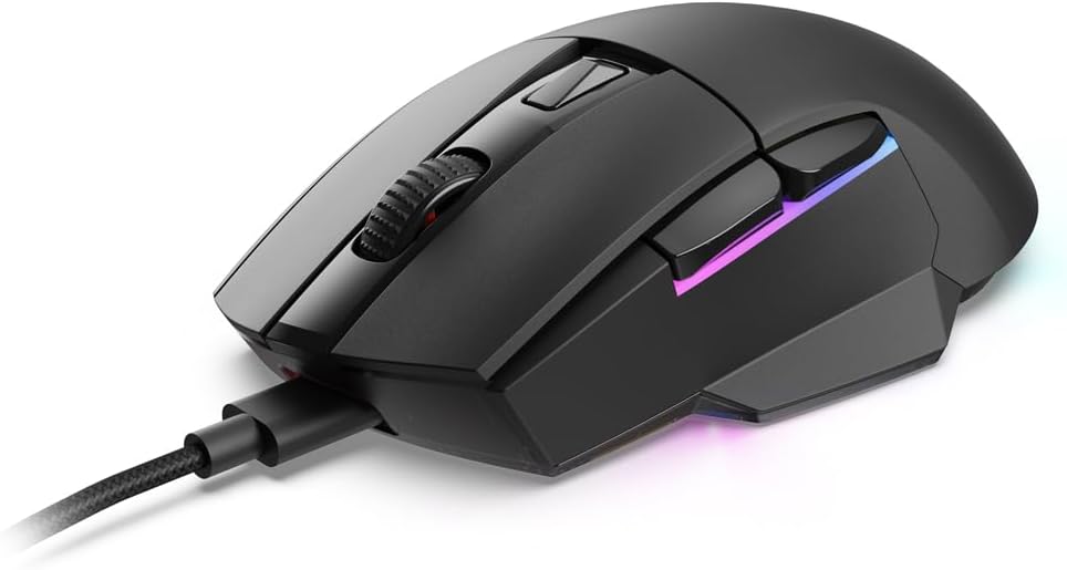 Sharkoon Skiller SGM50W Black, Wireless Optical Gaming Maus, RGB, PBT Button