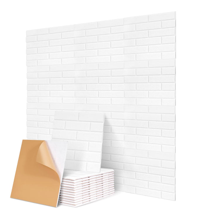 Quadratische Akustikplatten selbstklebend 12 Stück I Schallabsorber mit hoher Dichte für Wand Decken