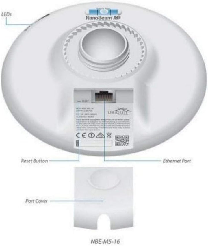 Ubiquiti NBE-M5-16 Netzwerk/Router Single, Single