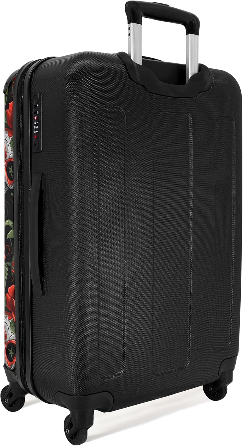 NoBoringSuitcases.com® Handgepäck, Hartschalenkoffer mit TSA Schloss, Trolley, Reisekoffer, Carry on