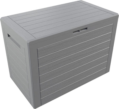 Casaria® Auflagenbox Wetterfest UV-beständig Deckel Abschliessbar Garten Balkon 78x44x55cm 190L Gart