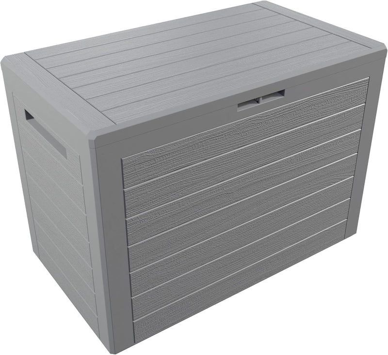 Casaria® Auflagenbox Wetterfest UV-beständig Deckel Abschliessbar Garten Balkon 78x44x55cm 190L Gart
