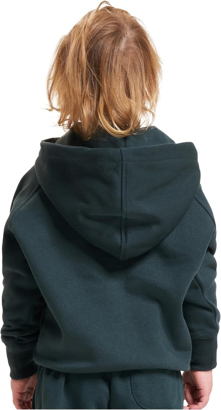 Urban Classics Jungen Boys Blank Hoody Kapuzenpullover, Bottlegreen
