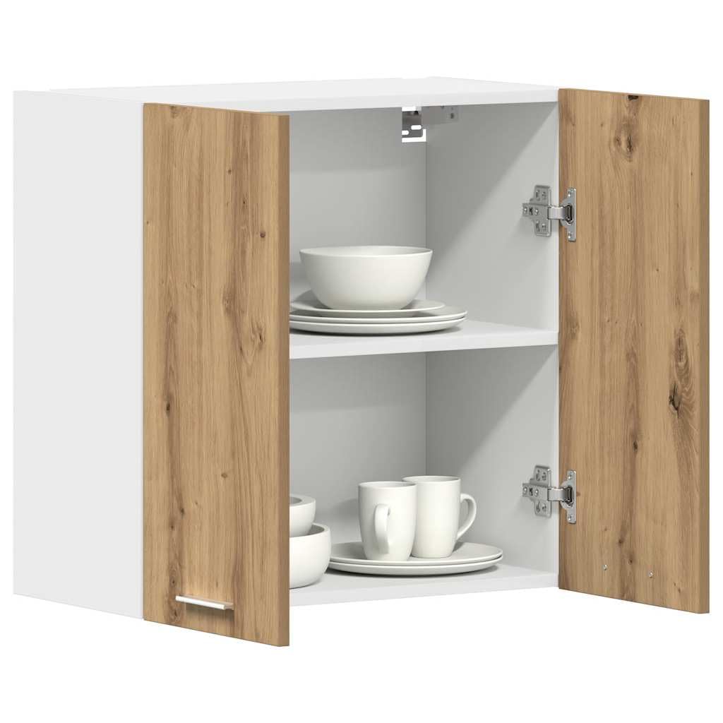 Refined Küchenwandschrank Lyon Artisan-Eiche 60x31x60 cm Holzwerkstoff 1x(2Türen)60cm60cm Eiche Hand