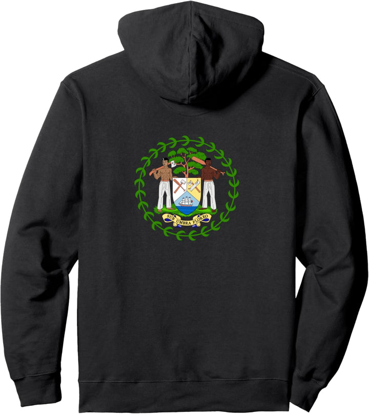 Coat of arms of Belize Pullover Hoodie